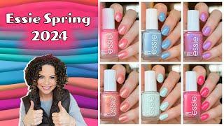 New Essie Blushin' & Crushin' Spring 2024 Collection | Review with lots of comparisons!