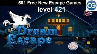 [Walkthrough] 501 Free New Escape Games level 421 - Dream escape - Complete Game