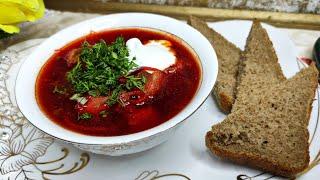 Borsch! The secret of red borscht! The most delicious Borsch RECIPE