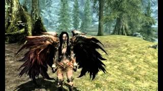 Darkhorinis : Обзор мода для Skyrim: Daedric Evil Eagle Armor / Даэдрическая броня Добра и Зла