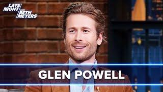 Glen Powell on Being Trolled by His Parents and Co-Writing Hit Man