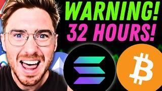 URGENT: DON'T BE FOOLED BY BITCOIN IN THE NEXT 72 HOURS! (THINGS WILL GET VOLATILE)