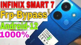 INFINIX SMART 7 FRP BYPASS ANDROID 12  |  INFINIX SMART 7 (X6515) GOOGLE ACCOUNT FRP BYPASS 1000%