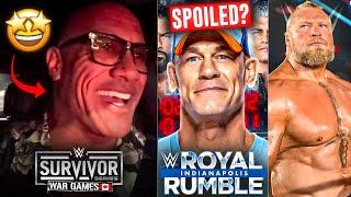 ALERT! The Rock Is READY For Survivor Series WarGames | Brock Lesnar POSITIVE, Cena Rumble | WWE