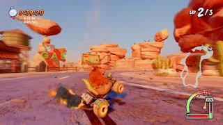 Crash Team Racing Nitro Fueled ( Dingo Canyon ) N Tropy Time Trial