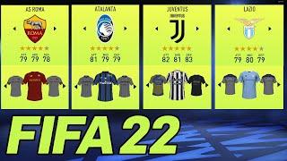 Licensed Serie A Teams Patch (Juventus, AS Roma, Lazio, Atalanta) | FIFA 22