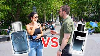 YSL Y Eau De Parfum Vs Parfums De Marly Sedley (Fragrance Battle Womens Reactions)