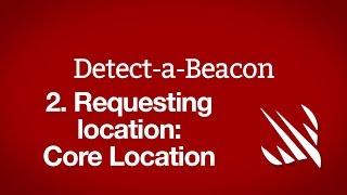 Requesting location: Core Location – Detect-a-Beacon, part 2