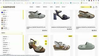 Nueva web Zapatería Samove