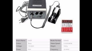 Машинка для маникюра Kads с Алиэкспресс уже 3 года работы!