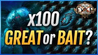 [PoE 3.25] I Did x100 UBER Eater, Here is LOOT - GREAT or BAIT? - Path of Exile Farm Test