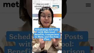 How to Schedule All Posts with #Metricool's Free Plan