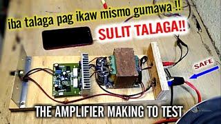 Paano Gumawa ng Amplifier Step by Step to Test | How to make DIY Amplifier using OCL 504 Driver