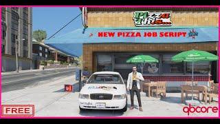 QBCore Pizza Job Script | Free Script | Fivem Tutorial 2023 | RX Development |