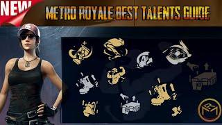 metro royale best talents guide ,PUBG mobile,Please donate