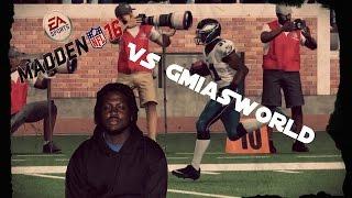 Madden 16 Ultimate Team - 75 Overall Mckinnon Is Killin!! Game Vs @Gmiasworld!! Mut 16 Gameplay