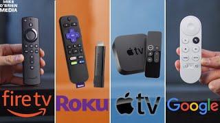 TOP 5 STREAMING STICKS 2020 - (Fire TV vs Apple TV vs Roku vs Chromecast vs...)