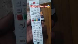 Universal Smart Led TV Remote Control? |  All in One master remote #shorts #trending #youtubeshorts