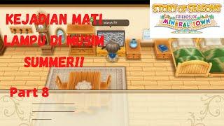 Anjir MATI LAMPU!! - STORY OF SEASONS Friends of Mineral Town