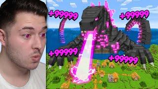 ULTIMATE GODZİLLA EVRİMİ GEÇİREREK MİLYONER OLDUM! - Minecraft