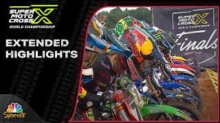 SuperMotocross Playoffs 2024 EXTENDED HIGHLIGHTS: Round 1, Charlotte | 9/7/23 | Motorsports on NBC