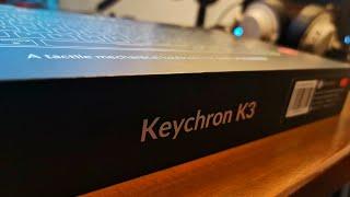 I unboxed my friend's Keychron K3 V2 | First Impression Review only