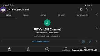 I now got an LSN channel!