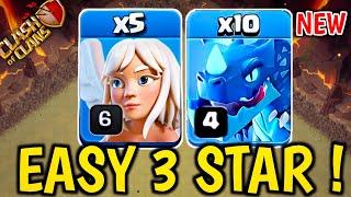 UNSTOPPABLE ELECTRO DRAGON ATTACK ! TH 13 War Strategy | Clash of Clans 2024 | Th13 Attack strategy