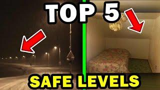 Top 5 100% SAFE Backrooms Levels with NO ENTITIES