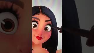 Glowup Snow White #disney #art #glowup #cartoon #transformation #artist #snowwhite #shorts