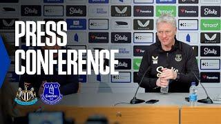 NEWCASTLE V EVERTON | Premier League press conference