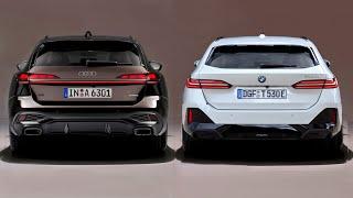 2026 Audi A6 Avant vs BMW 5 Series Touring  Design Comparison