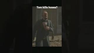 Tom kills hosea? #reddeadredemtion2 #mafiadefinitiveedition #shorts #short #funny #funnyvideo