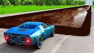 High Speed Driving on Chocolate Syrup - BeamNG.drive