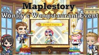 Wonky's Wongstaurant Event Guide | MapleStory Savior Event