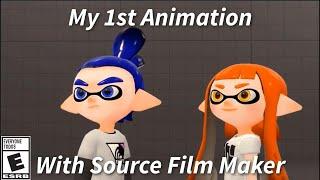 My First Animation Test In SFM With Splatoon (1st Anniversary)