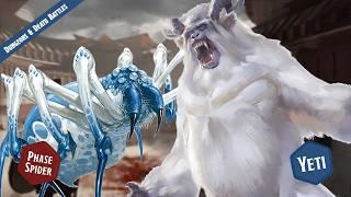 Phase Spider vs Yeti | Dungeons & Death Battles Season 3 Table Top Combat