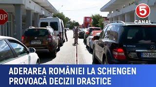 Aderarea României la schengen provoacă decizii drastice