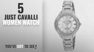 Top 10 Just Cavalli Women Watch [2018]: JUST CAVALLI lady watch R7253571504 JC01 Stainless steel