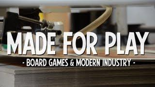 Made for Play: Board Games & Modern Industry