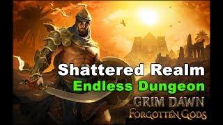 Grim Dawn "Forgotten Gods" : Shattered Realm "Endless" Dungeon