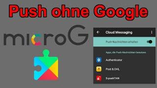 Huawei - MicroG - install and set up - Push without Google Services (EN Subtitles)