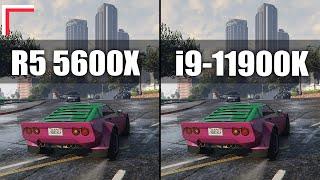 AMD Ryzen 5 5600X vs Intel Core i9-11900K — Test in 10 Games! [1080p, 1440p]