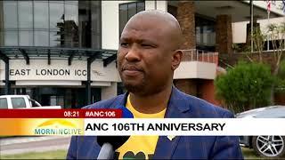 ANC EC Chair Oscar Mabuyane on ANC 's 106th anniversary