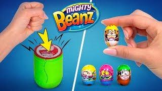 Déballage de Haricots Magiques : Boîtes et Piste de Course Mighty Beans