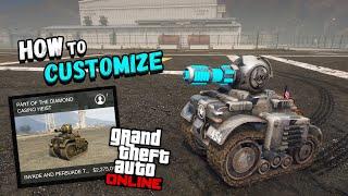 How to customize RC Tank Inwade and Persuade in GTA Online! How to modify Mini Tank in GTA 5 Online