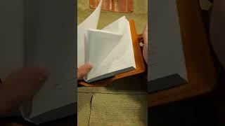 Hand-made Leather Notebook ADRON Crafts