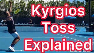 The Nick Kyrgios Serve Toss Explained (Easy Tennis Tips)