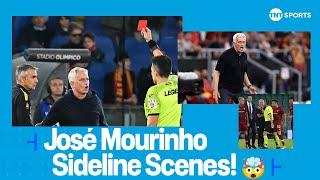 José Mourinho's STANDOUT Sideline Moments at AS Roma! 