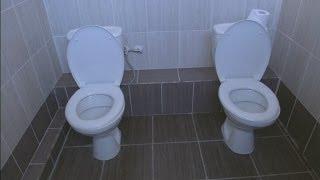 Twin toilets in Sochi cause a stink